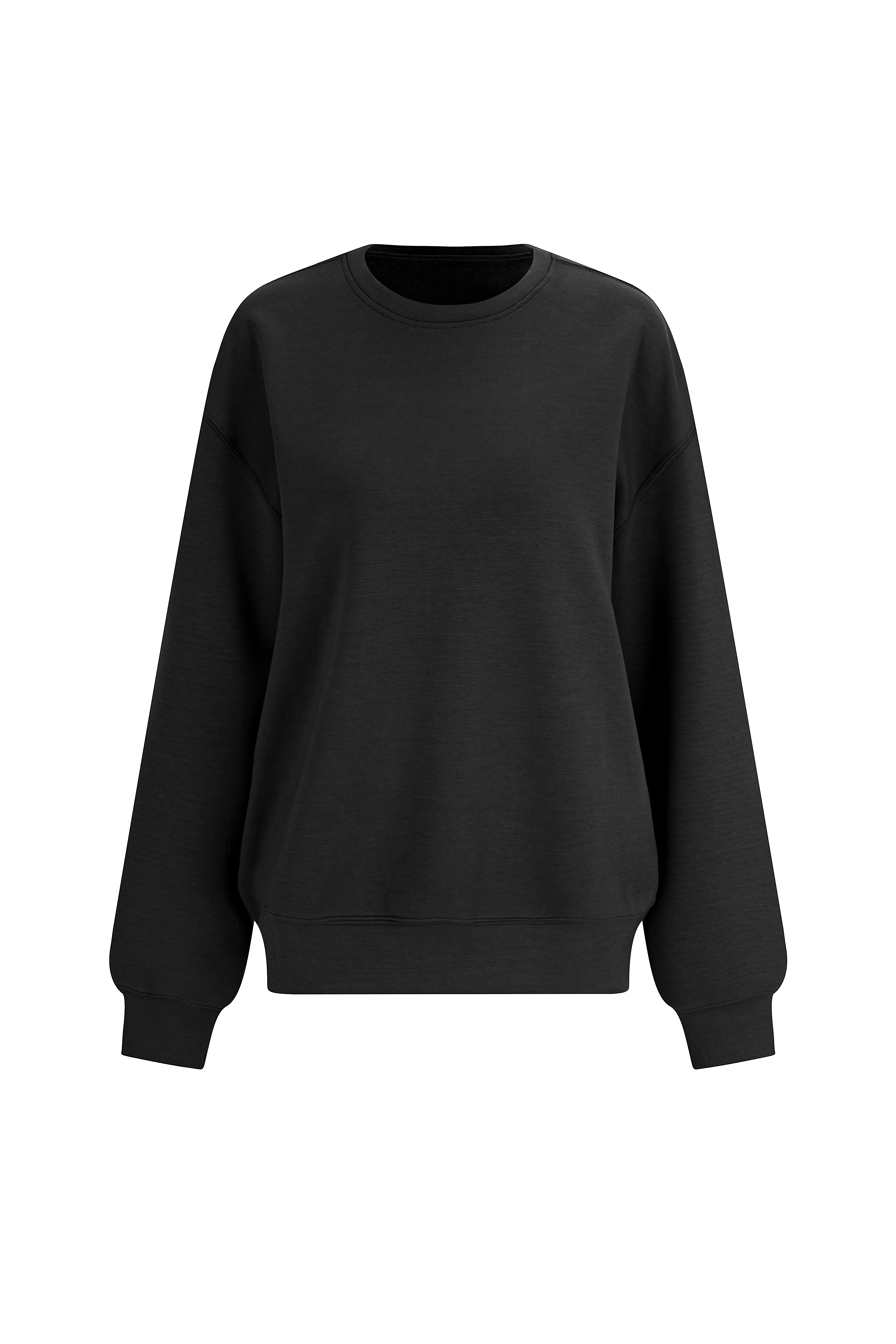 Pullover Sweatshirt - Urban Ease - Classic Noir - OHFIT