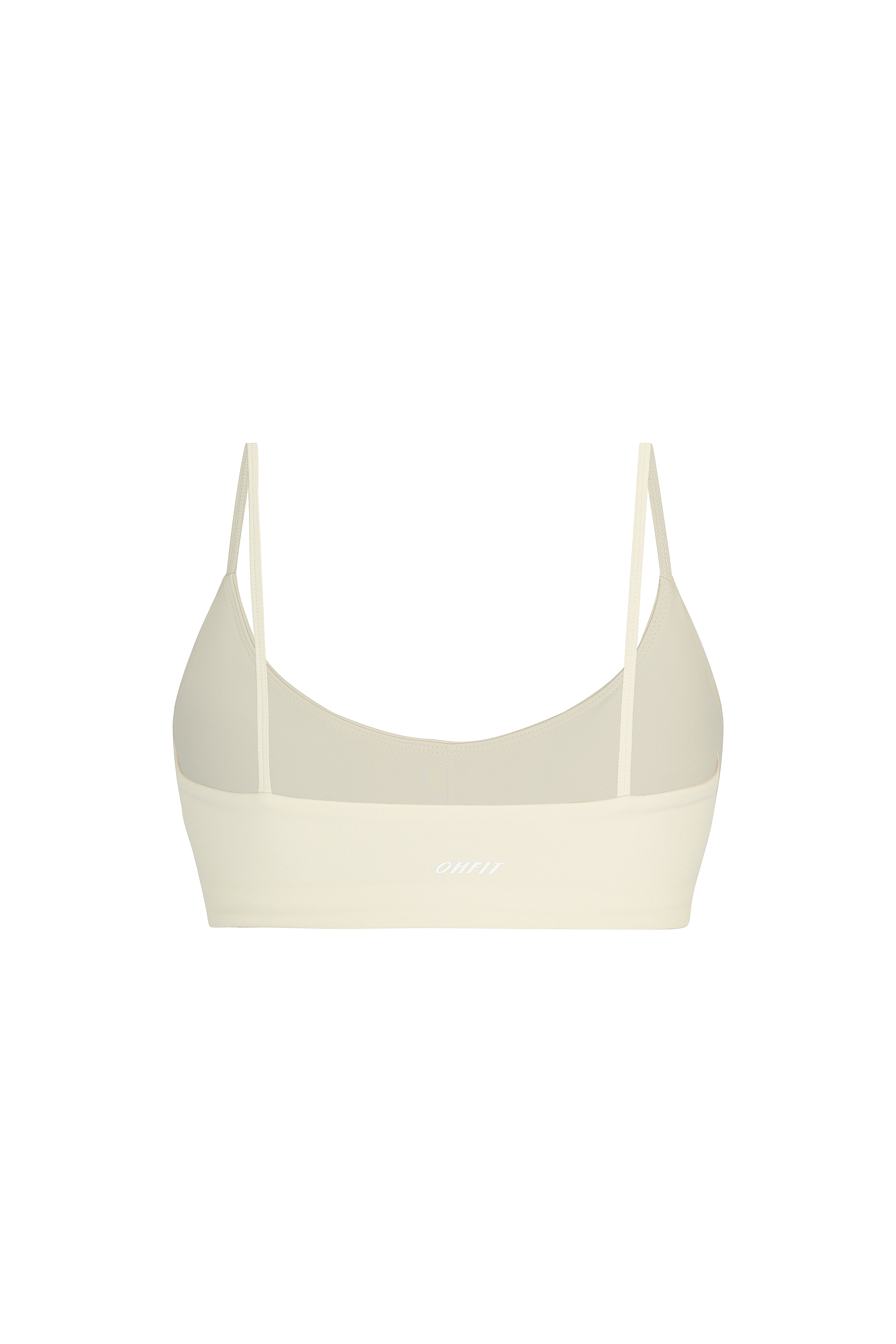 Sleek Sports Bra - Flow Oasis - Almond whisper - OHFIT