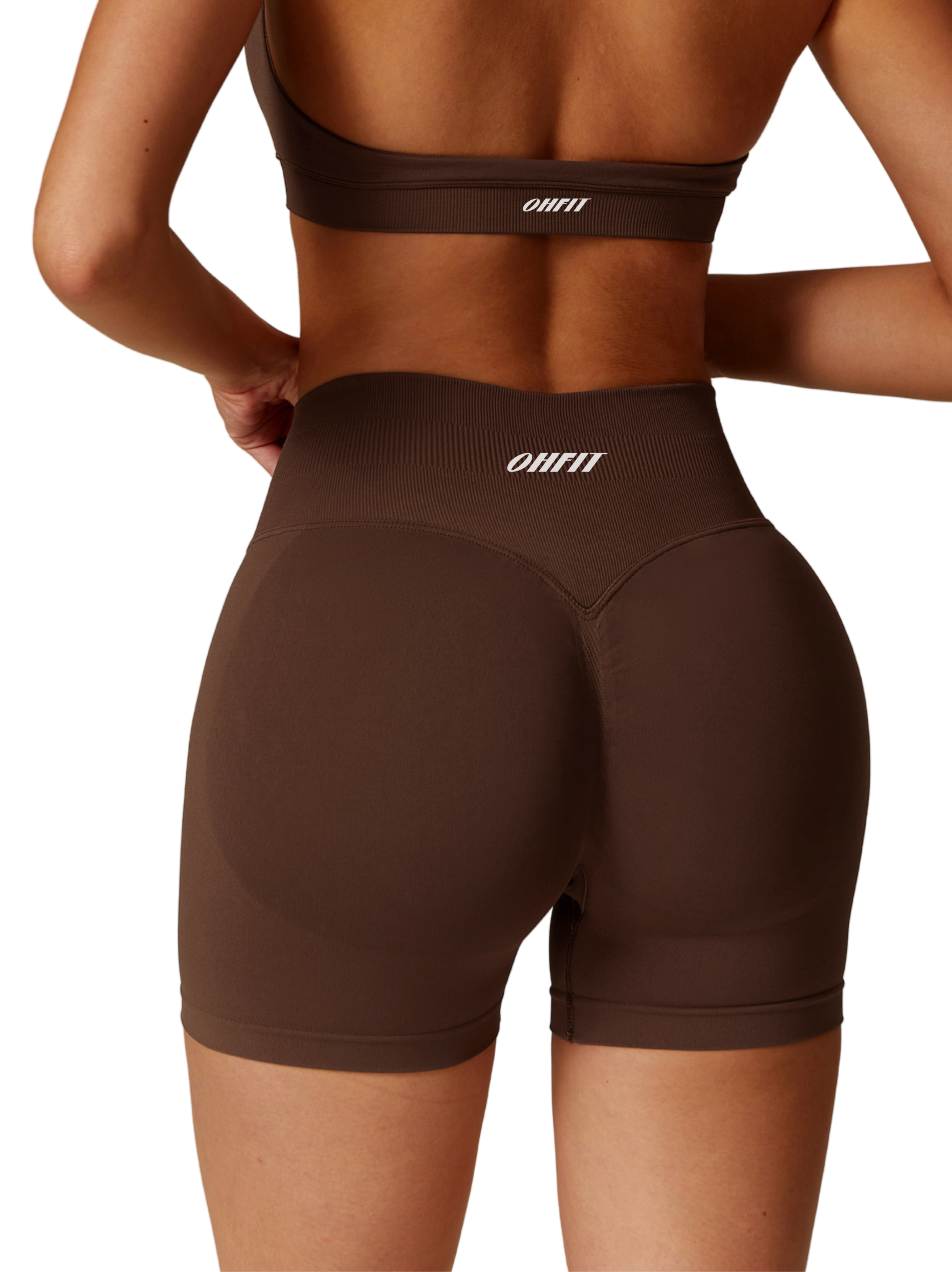 Seamless Shorts - Knit Motion - Mocha