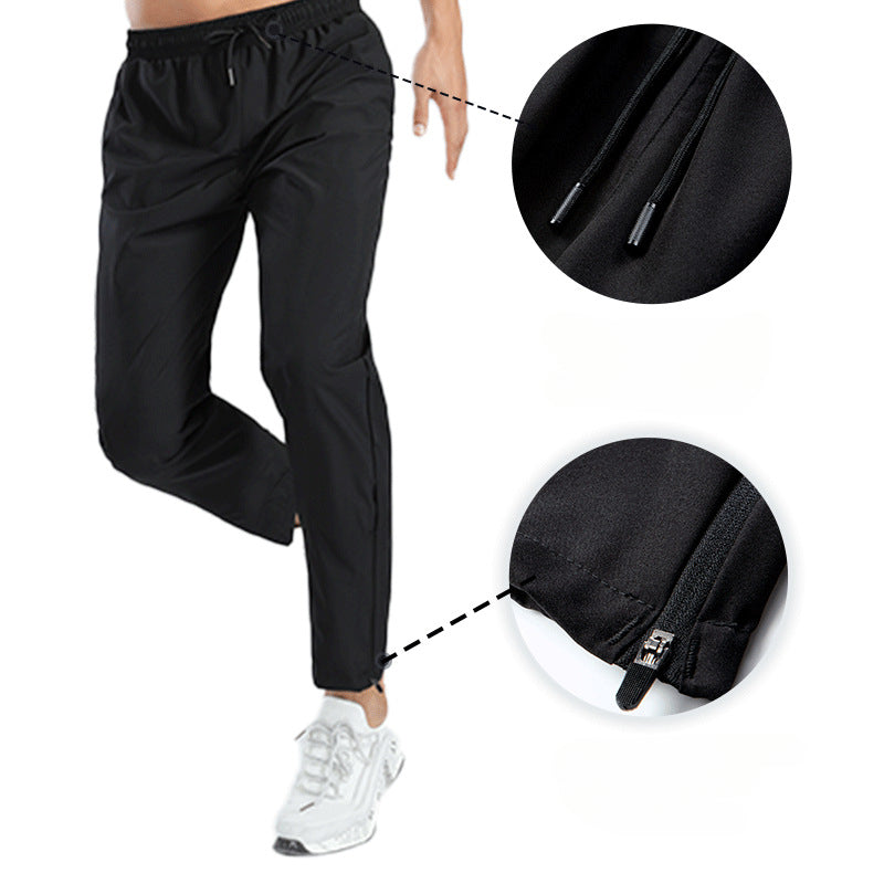 Sports pants for men's summer quick drying casual running pants