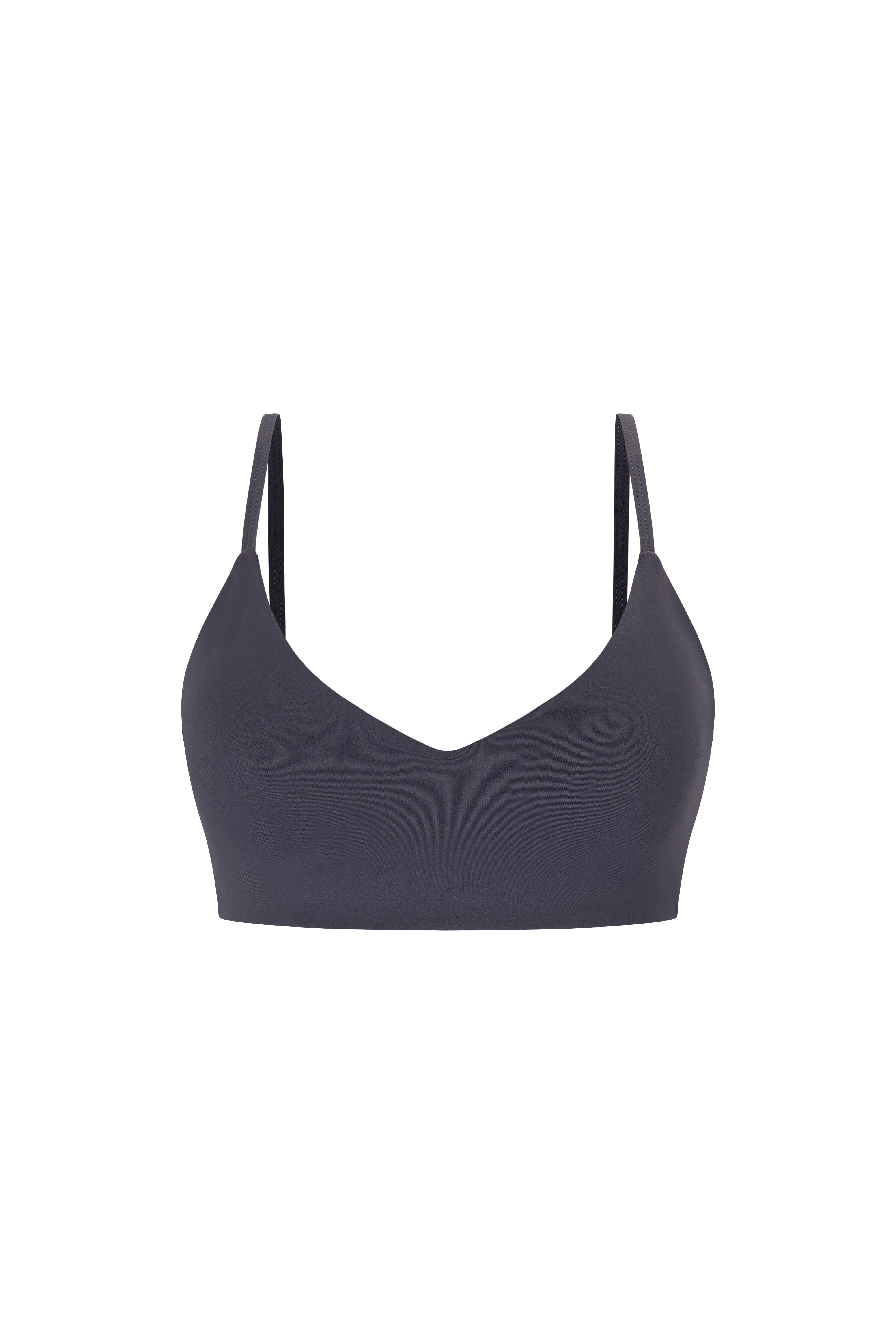 Sleek Sports Bra - Flow Oasis - Charcoal Blue - OHFIT