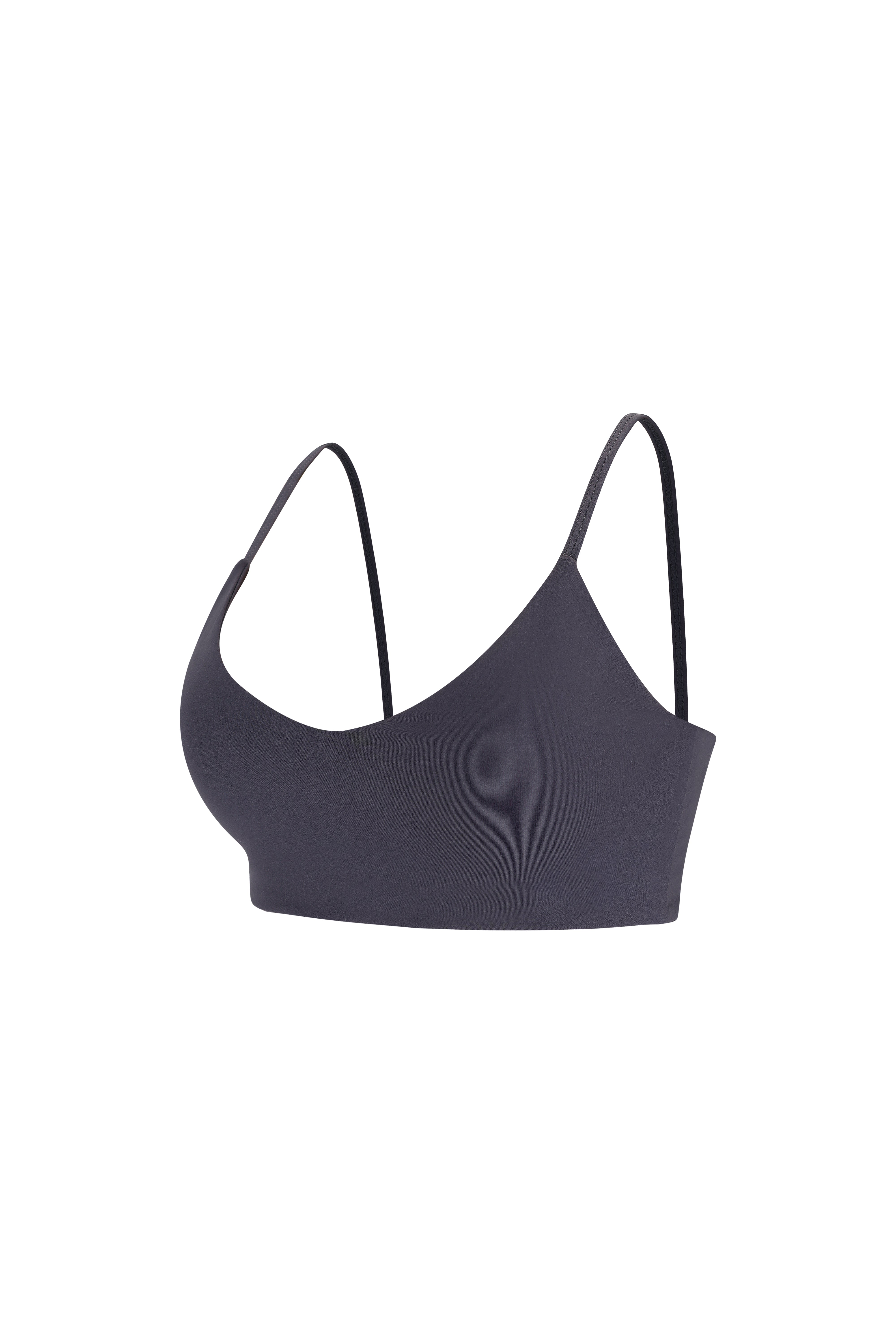 Sleek Sports Bra - Flow Oasis - Charcoal Blue - OHFIT