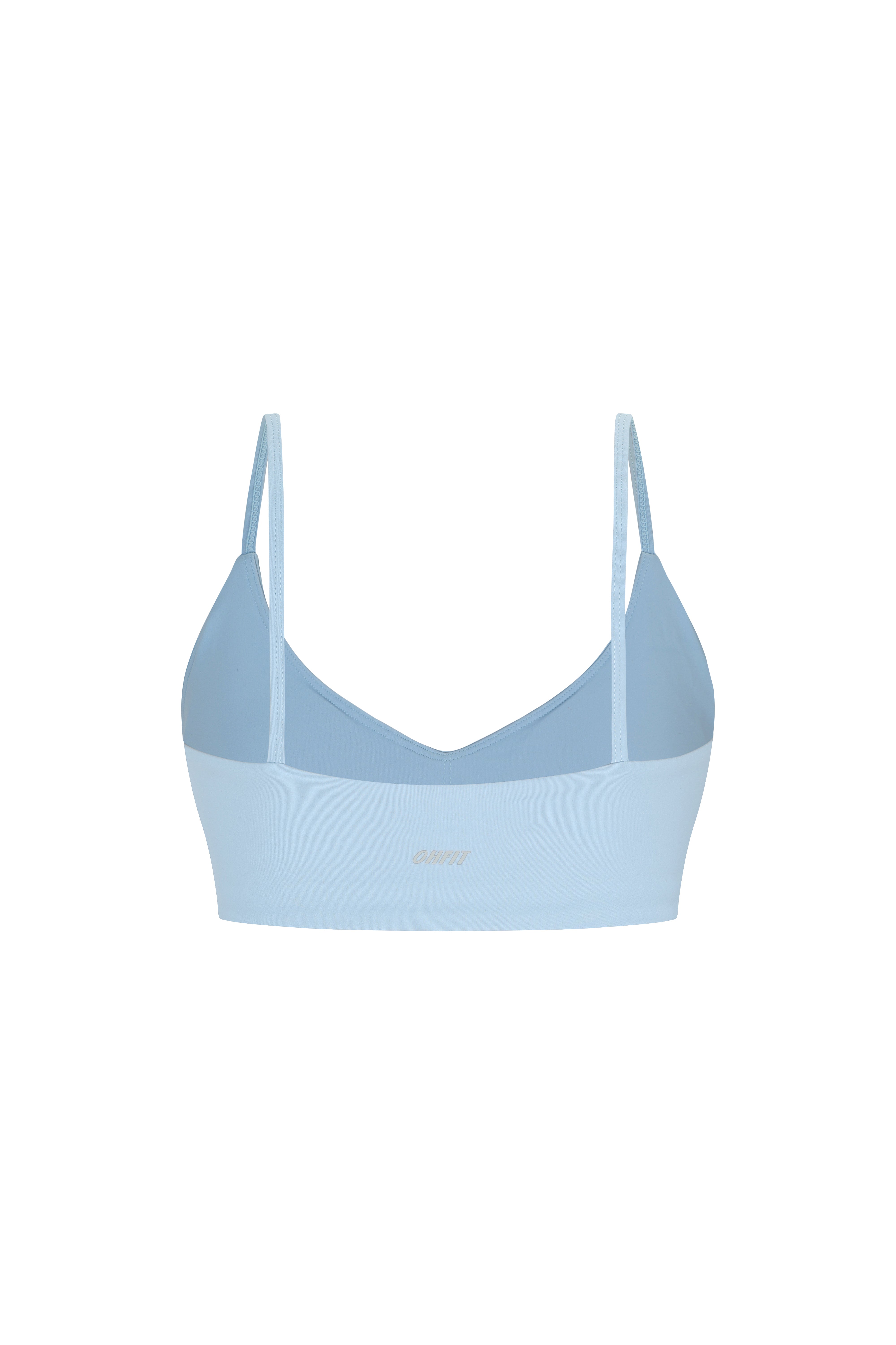 Sleek Sports Bra - Flow Oasis - Soft Sky - OHFIT