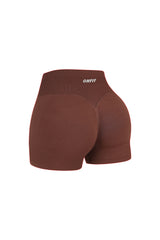 Seamless Shorts - Knit Motion - Mocha - OHFIT