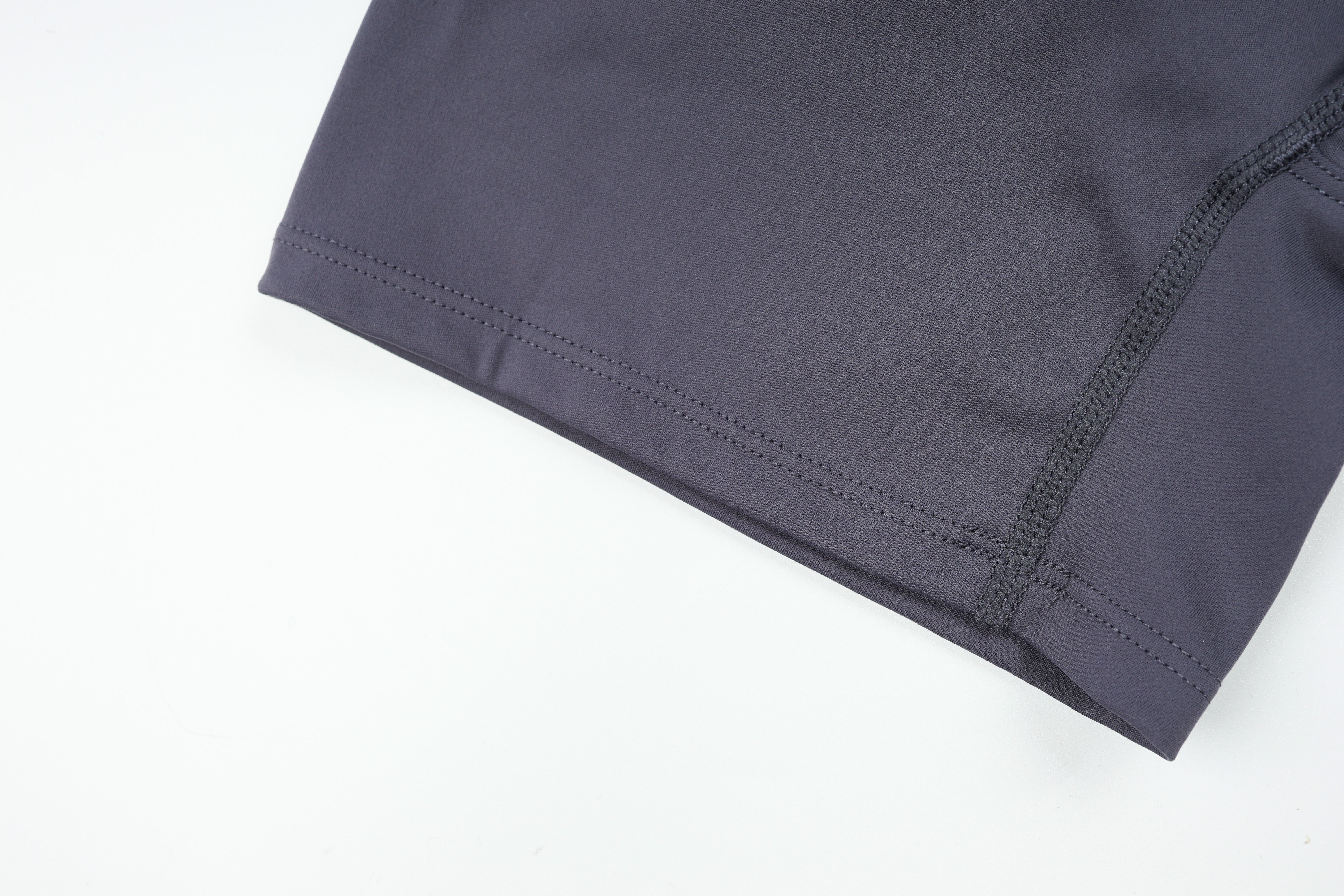 Sleek Shorts - Flow Oasis - Charcoal Blue - OHFIT