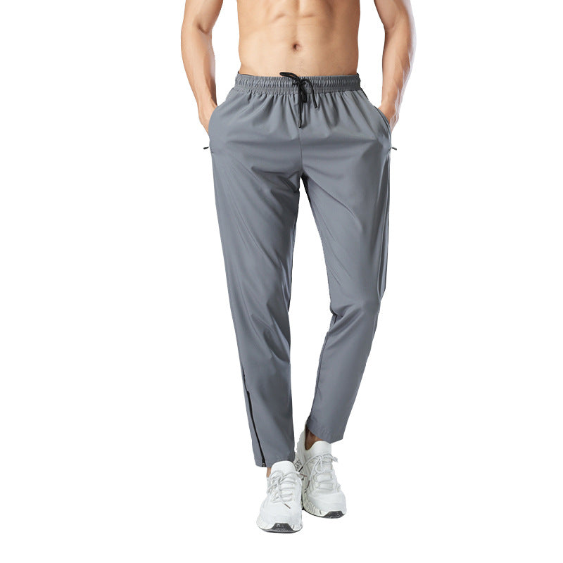 Sports pants for men's summer quick drying casual running pants