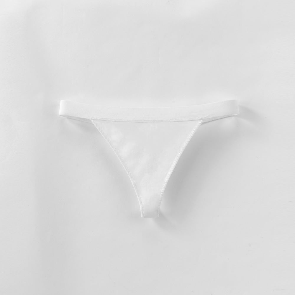 Underwear Cotton Comfortable Low-waisted Thong Sexy Panties