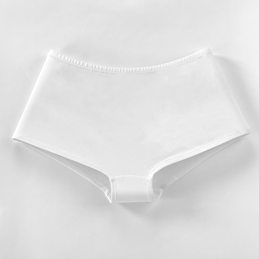 Cotton underwear, women's plus size boxers anti-walking leggings safety pants
