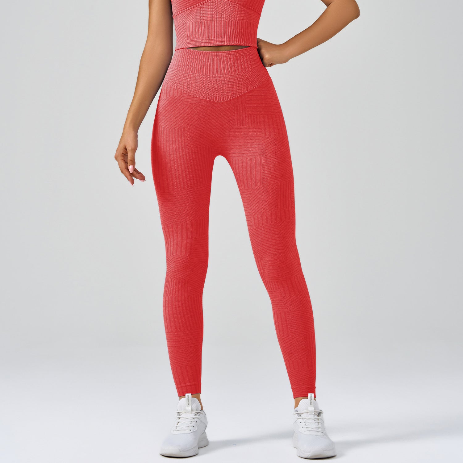 NEWEST Sports Top Long-sleeved Peach Hip Fitness Pants Sports Fitness Pants Yoga 5-piece Set